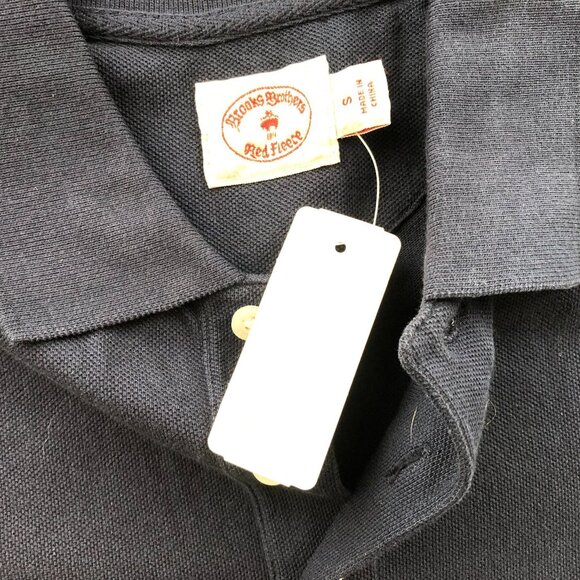 NWT Brooks Brothers Red Fleece Mens Polo Shirt Small Short Sleeve Casual Pullove - Picture 7 of 9